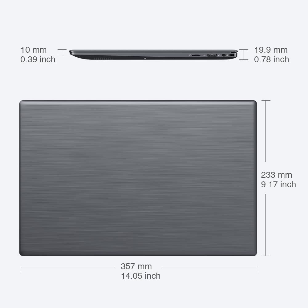 Windows 11 Laptop Computer, 12GB DDR5/1TB SSD, N95 Quad-Core, MS Office 2024, 15.6 inch 1920x1080 FHD Display, Dual Band WiFi, BT5.0, Fingerprint Unlock/Physical Camera Switch (Gray)